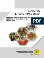 Panduan Lomba Cipta Menu Baru 2016