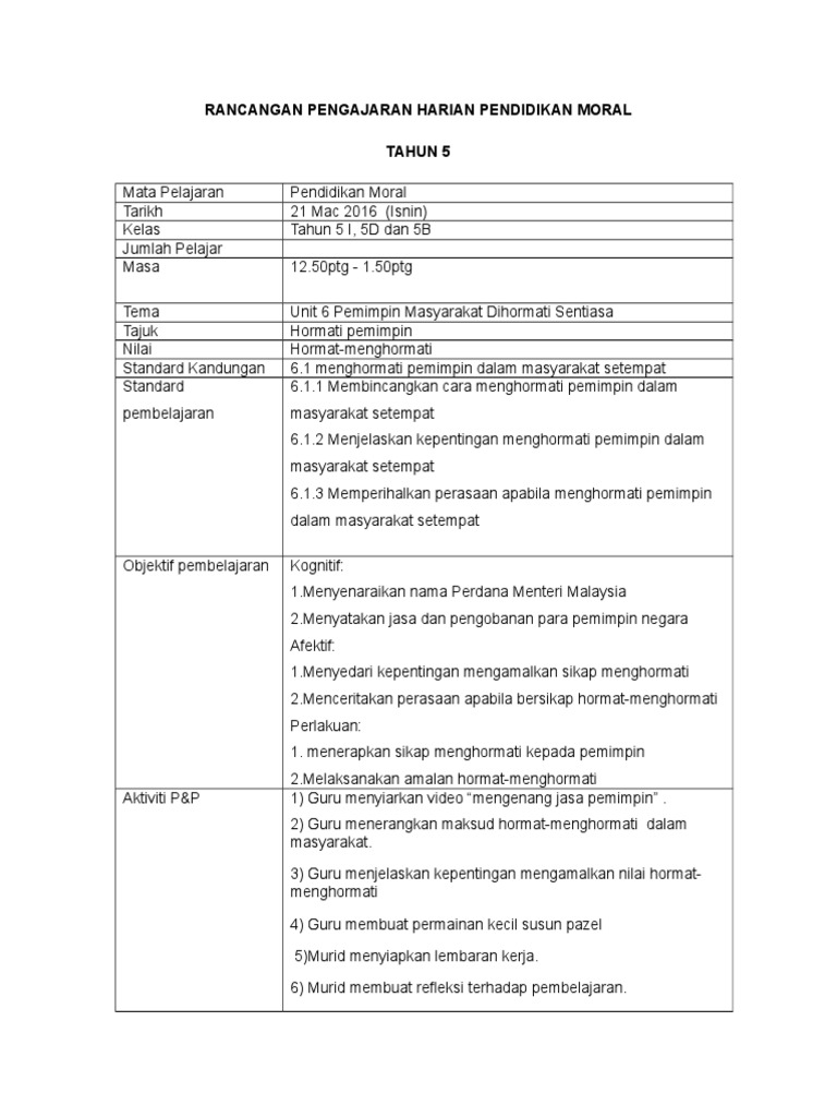 Hormat Menghormati Pdf