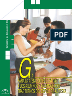 Guia para la atencion educativa a los alumnos y alumnas con Trastornos del Espectro Autista. Junta de Andalucía. 2001