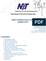 Wind Turbines and Its Grid Connectivity