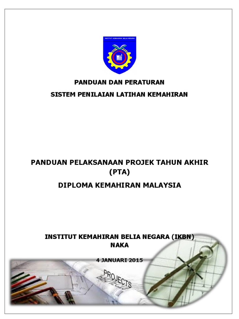 Panduan Pelaksanaan Projek Tahun Akhir Pta  PDF
