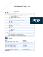 Mac Keyboard Shortcuts