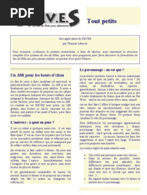 Reves Tout Petits Pdf Jeu De Role De