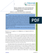 Influence of Chemical Preservatives and Pasteurization Temperature On Preservation of Custard Apple Pulp in Deep Freezer