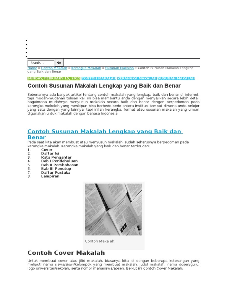 Contoh Makalah Docx
