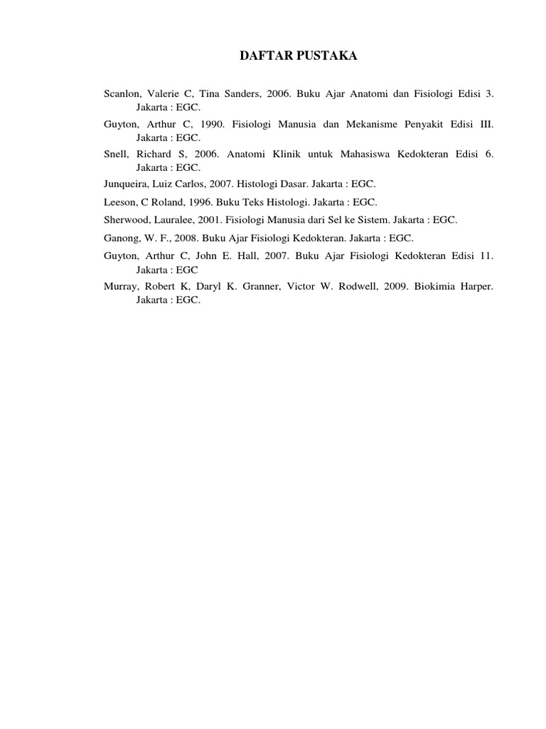 Buku Ajar Fisiologi Kedokteran Ganong Pdf