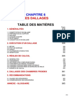 Chapitre 6 - Les Dallages (1)