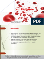 Anemia en Pediatría