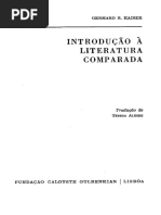 Introducao à Literatura Comparada - Kaiser