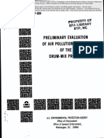 EPA, Preliminary Evaluation of Air Pollution Aspects of the Drum-Mix Process, EPA 340 1 77 044, Mar. 1976