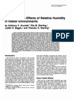 Indirect Health Effects of Relative Humidity in Indoor Environments