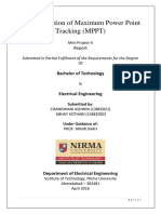 Implementation of Maximum Power Point Tracking (MPPT)