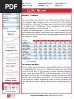 Equity Valuation Report - Corticeira Amorim