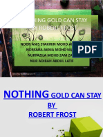 Nothing Gold Can Stay