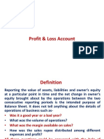 Profit & Loss Account