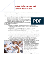 La Funzione Informativa Del Bilancio