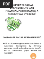 CSR AND FP