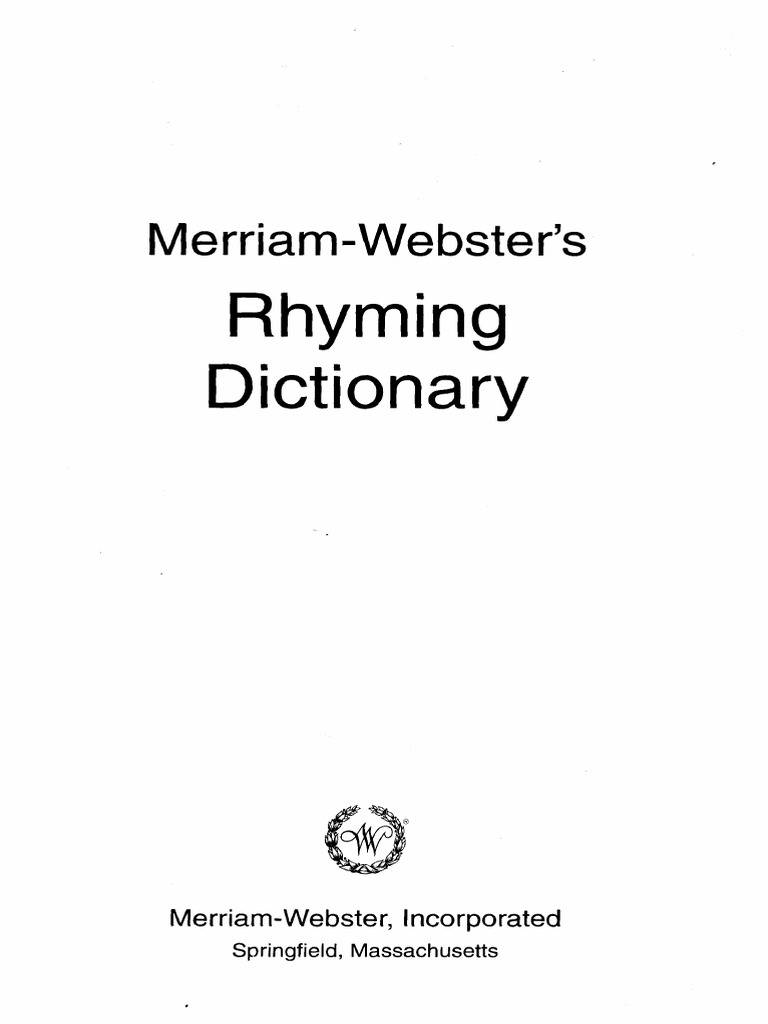 the plete rhyming dictionary including the poet s craft book pdf Linguistic Morphology