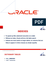 Oracle Indexes