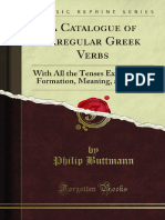 A Catalogue of Irregular Greek Verbs 1000689885