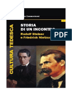 Piero Cammerinesi - Storia Di Un Incontro. Rudolf Steiner e Friedrich Nietzsche