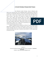 Kondisi Sosial Budaya Masyarakat Papua PDF
