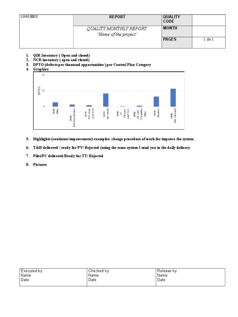 Monthly Report Format | PDF | Computing | Software