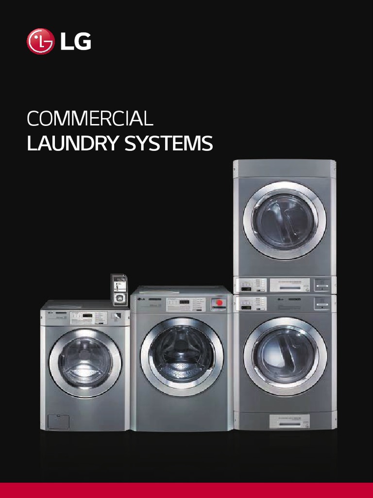 LG Commercial Laundry Catalog Washing Machine Laundry