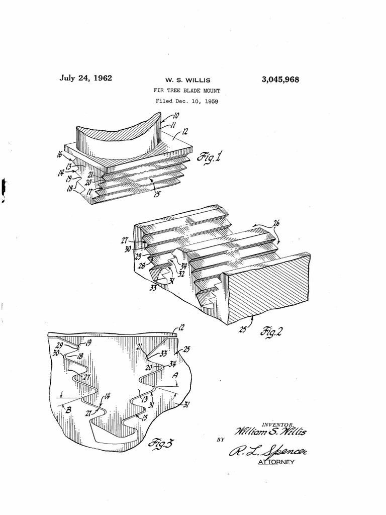 Asymmetrical Serrated Blade Mount Design | PDF | Turbine | Strength Of ...