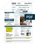 Ciclo 2017-I: Trabajo Académico