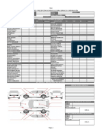 LISTA DE CHEQUEO Y RECEPCIÓN DE VEHICULO PARA SERVICIO O REPARACIÓN - Ods