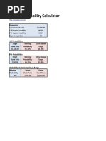 Option Probability Calculator