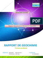 Rapport Géochimie Version Finale