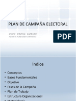 Plan de Campana Electoral