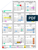 District Calendar 2017 18 Rev