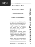 Processos Psíquicos e Poder Baró
