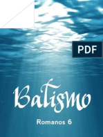 Sermão: Batismo (Romanos 6)