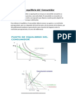 Cambios en El Equilibrio Del Consumidor