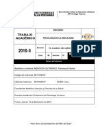 Psicologia de La Sexualidad Trabajo Académico