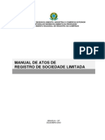 Manual de Atos de Registro Mercantil - Sociedade Limitada