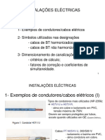 Instalações Elétricas: Dimensionamento de Canalizações e Proteções