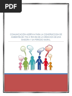 Comunicación Asertiva Para La Construccion de Ambientes de Paz a Traves de La Creacion de Una Emisora y Un Periodo Mural