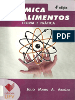 Química de Alimentos - Júlio Maria a. Araújo