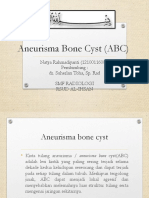 Aneurisma Bone Cyst (ABC