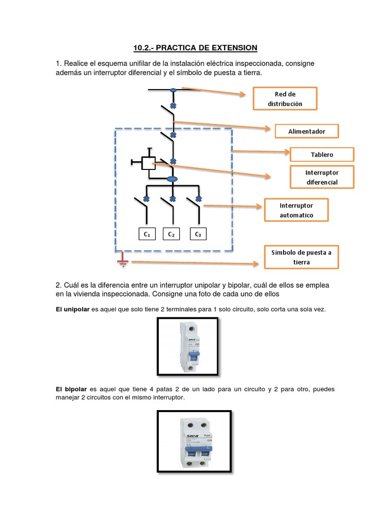 Diferencia entre interruptor unipolar y bipolar