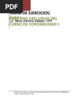 Libro de Ejercicios de Contabilidad 1