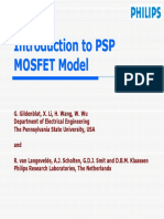 Introduction To PSP MOSFET Model