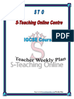 Course Outline - IGCSE Course