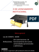 UNA - PUNO-trabajo Licenciamiento Institucional-Si