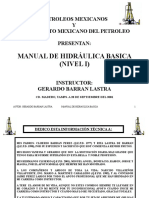Manual de Hidráulica Básica NIVEL I - PEMEX.doc